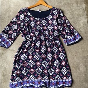 Medium long sleeve dress